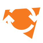 Kohan Content's Circulate icon in orange